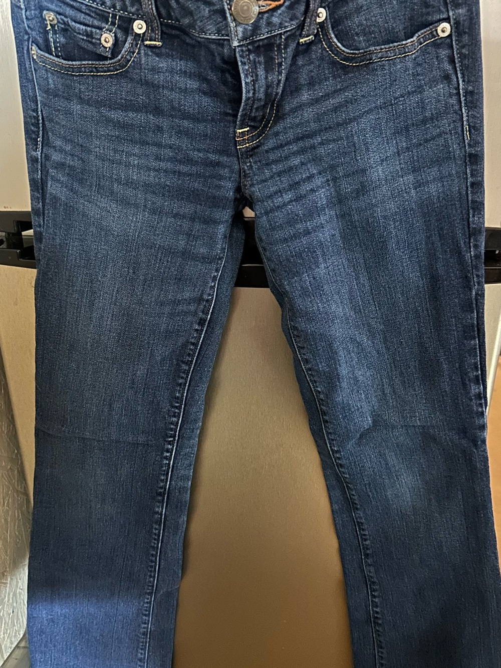American Eagle Outfitters Dark Blue Boyfriend Jeans